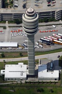 Orlando International Airport (MCO) - Airport Control Tower - by Paul Aranha