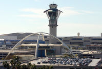 Los Angeles International Airport (LAX) - The tower at LAX - by Kevin Murphy