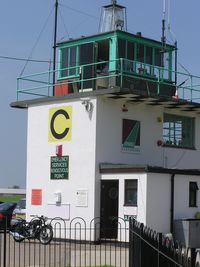 Sywell Aerodrome Airport, Northampton, England United Kingdom (EGBK) - The Air Traffic Control tower at Northampton - by Simon Palmer