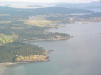 Friday Harbor Airport (FHR) - Friday Harbor from N5105R - by John Franich