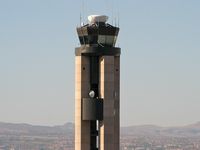 Harry Reid International Airport (las) - From this close I could see the round white thing was spinning around really fast. - by Brad Campbell