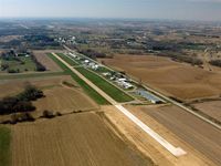 North Omaha Airport (3NO) - North Omaha in Spring - by William H. Maxey