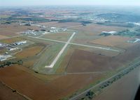Red Oak Municipal Airport (RDK) - Red Oak in Fall - by William H. Maxey