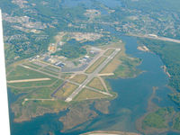 Groton-new London Airport (GON) - Groton from 4500' - by Stephen Amiaga