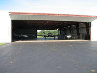 Williamsport Regional Airport (IPT) - The other GA hangar at Degol.  l to r; N169DK, N999SE, N818JP - by Sam Andrews