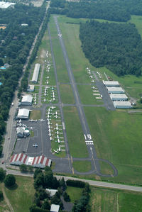 Lincoln Park Airport (N07) - Lincoln Park from about 1500 MSL - by Stephen Amiaga