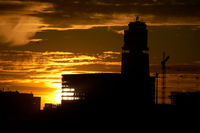 Vienna International Airport, Vienna Austria (VIE) - Sunset over vienna - by Yakfreak - VAP