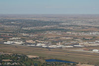 Centennial Airport (APA) - Downwind Pattern Entry - by John Little