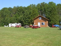 Walter's Agri-center Airport (WI28) - A view of the clubhouse at Rio Creek Airport - by Justin Dauck