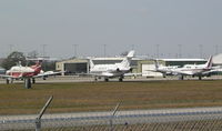 Daytona Beach International Airport (DAB) - Planes in for Busch race - by Florida Metal