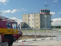 Stockholm-Skavsta Airport - The control tower at Skavsta. - by Czegeny Peter