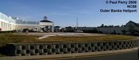 Outer Banks Heliport (NC88) - Looking east, toward the ocean - by Paul Perry