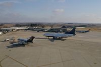 The Eastern Iowa Airport (CID) - Terminal area as seen from the control tower - by Glenn E. Chatfield