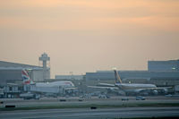 Los Angeles International Airport (LAX) - British Airways and Singapore Airlines - by Chuck Martinez
