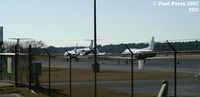 Kinston Regional Jetport At Stallings Fld Airport (ISO) - Jet central at the General Aviation ramp. - by Paul Perry