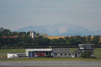 Vienna International Airport, Vienna Austria (LOWW) - Firedepartment VIE with Mount Schneeberg in background. - by Stefan Rockenbauer
