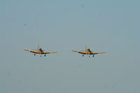 New Smyrna Beach Municipal Airport (EVB) - T-34 aircraft on final - by Mark Pasqualino