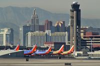Harry Reid International Airport (LAS) - Where Southwest goes to park. - by Brad Campbell