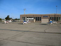 Salinas Municipal Airport (SNS) - The gathering place for new light sport birds - Light Sport Airplanes West ramp @ Salinas Municipal Airport, CA - by Steve Nation
