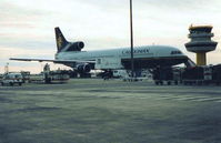 Faro Airport, Faro Portugal (FAO) - Faro - Caledonian Tristar (Scanned) - by David Burrell