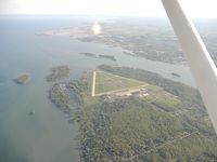 Grosse Ile Municipal Airport (ONZ) - overview looking southwest - by john woody