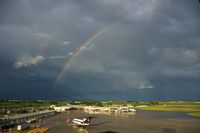 The Eastern Iowa Airport (CID) - Looking Northeast - by Glenn E. Chatfield