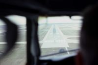 Dallas/fort Worth International Airport (DFW) - As seen from the jump seat of a Braniff B727 - by Glenn E. Chatfield