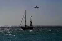 Princess Juliana International Airport, Philipsburg, Sint Maarten Netherlands Antilles (SXM) - On approach - by Wolfgang Zilske