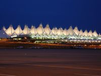 Denver International Airport (DEN) - Jeppesen Terminal at DIA view from west. - by Francisco Undiks