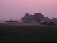 Middletown Regional/hook Field Airport (MWO) - Early Morning Sunrise at Hook Field - by Allen M. Schultheiss