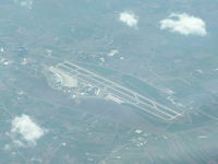 Ankara Esenbo?a International Airport - Esenboga Airport, Ankara, Turkey from FL360 - by John J. Boling