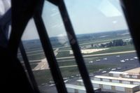 Dupage Airport (DPA) - Lining up on old runway 22, seen from the back seat of a T-6G - by Glenn E. Chatfield