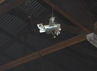 Santa Paula Airport (SZP) - Beer Can Biplane, in a Mason Hangar - by Doug Robertson