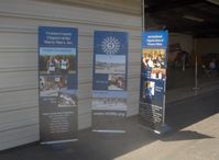 Santa Paula Airport (SZP) - Ventura County 99s display celebrates Gwen Dewey Day - by Doug Robertson
