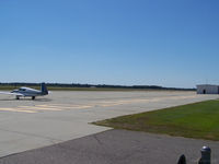 Laurinburg-maxton Airport (MEB) - All alone! - by J.B. Barbour