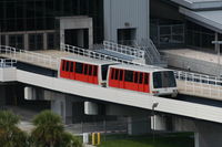 Tampa International Airport (TPA) - Tampa monorail to the airside - by Florida Metal