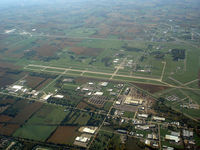 Wittman Regional Airport (OSH) - Cruising over Wittman Regional Airport, home of the famous EAA AirVenture Oshkosh! - by BenFluth216