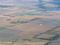 Vandalia Municipal Airport (VLA) - Looing NW from 4500' - by Bob Simmermon