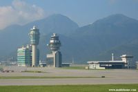 Hong Kong International Airport, Hong Kong Hong Kong (VHHH) - Control Tower and firemen building - by Michel Teiten ( www.mablehome.com )
