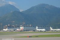 Hong Kong International Airport, Hong Kong Hong Kong (VHHH) - The freighter zone - by Michel Teiten ( www.mablehome.com )