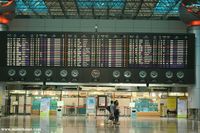 Taiwan Taoyuan International Airport (formerly Chiang Kai-Shek International Airport), Taipei Taiwan (TPE) - Typhoon ! All flights are cancelled ! - by Michel Teiten ( www.mablehome.com )