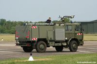 Metz Frescaty Airport - Air base firefighter truck seen during an airshow - by Michel Teiten ( www.mablehome.com )