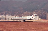 Hong Kong International Airport, Hong Kong Hong Kong (HKG) - China Airlines B727 taxiing to the terminal in HKG Kai Tak after arrival from TPE,Jan.1970 - by metricbolt