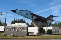 CFB Comox (Comox Airport), Comox, British Columbia Canada (CYQQ) - Beautiful CF-101B as a Gate Guard at CFB Comox - by Michel Teiten ( www.mablehome.com )