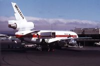 San Francisco International Airport (SFO) - WAL DC-10 in SFO,early 80s - by metricbolt