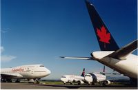 Vancouver International Airport, Vancouver, British Columbia Canada (YVR) - Air Canada grounded after Sep.11.2001 Twin Towers attack,New York - by metricbolt