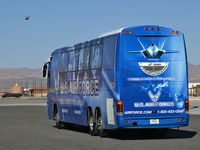 Nellis Afb Airport (LSV) - USAF Tour Bus - by Brad Campbell