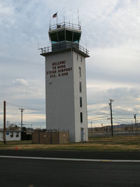 4SD Airport - Reno-Stead control tower - by Steve Nation