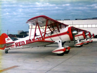 Arlington Municipal Airport (GKY) - Red Baron Stearman Squadron visit Arlington Municipal - by Zane Adams