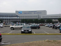 Toulouse Airport, Blagnac Airport France (LFBO) - The two levels of the Toulouse Blagnac Airport front - by Terry Fletcher